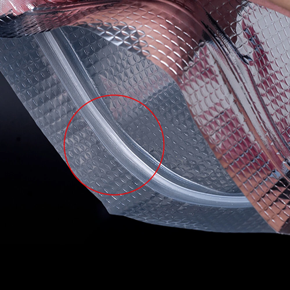 Lot de 100 Doypacks en aluminium avec fenêtre – Image 3