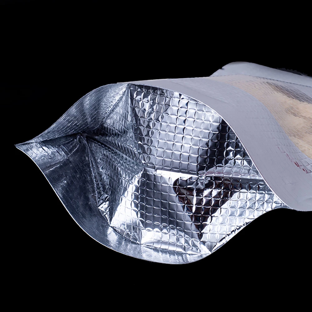 Lot de 100 Doypacks en aluminium avec fenêtre – Image 4