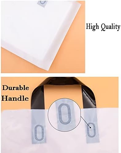 Lot de 100 Sacs plastiques avec poignées souples – Image 4