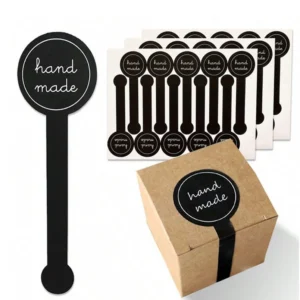 Lot de 100 Étiquettes autocollantes pour scellée