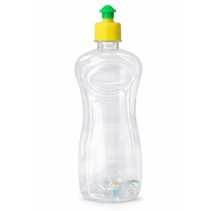 Lot de 50 Bouteilles plastiques pour liquide vaisselle avec bouchon poussoir