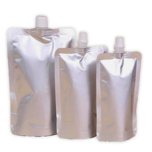 Lot de 100 Doypacks alu avec bec verseur